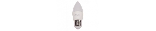 Лампа LED 6W LUXEL 4000К Е27 свічка