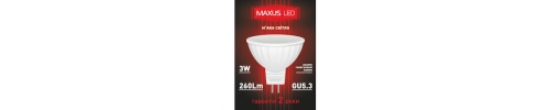 Лампа MR16 3W 4100K GU5,3 1 - LED - 510 Лампа MR16 3W 4100K GU5,3 1 - LED - 510