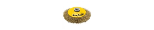 Щітка NOVO TOOLS 125 мм гофра конусна Щітка NOVO TOOLS 125 мм гофра конусна