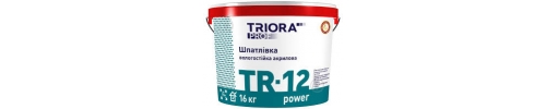Шпаклівка ТРІОРА 1.5 кг вологостійка акрил