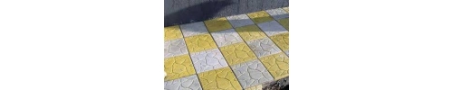 Плитка тротуарна 300х300х30 жовта тучка власне виробництво Плитка тротуарна 300х300х30 жовта тучка власне виробництво