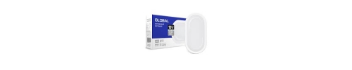 Світильник світодіодний LED GLOBAL 15W 5000K овал Світильник світодіодний LED GLOBAL 15W 5000K овал