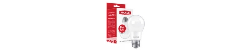 Лампа MAXUS А55 8 Вт Е27 4100К Лампа MAXUS А55 8 Вт Е27 4100К