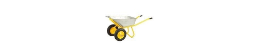 Візок будівельний д400мм 2 - кол 90л 220кг PU Візок будівельний д400мм 2 - кол 90л 220кг PU