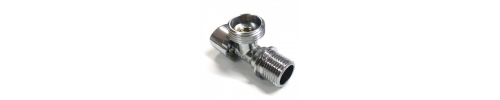Кран кутовий 1/2х3/4" FZ02 Кран кутовий 1/2х3/4" FZ02