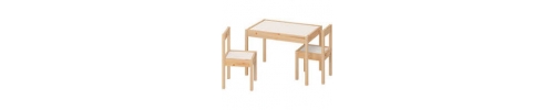 Стіл дер 0,85х0,85 з 4 сидіннями